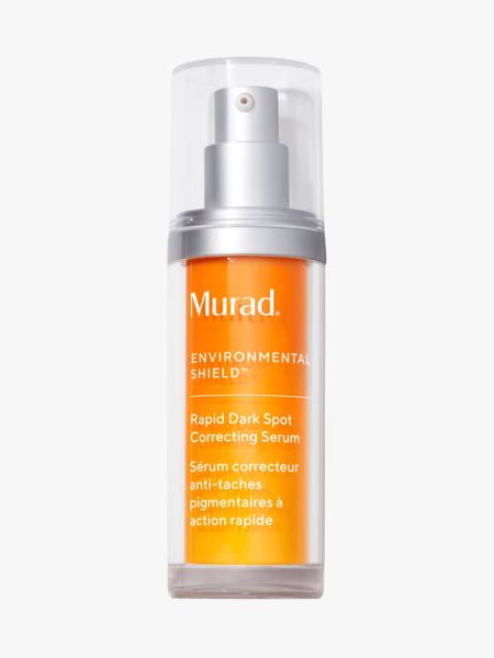 Murad Rapid Dark Spot Correcting Serum in branded component on a light gray background