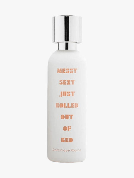 What We Do Is Secret Messy Sexy Just Rolled Out of Bed in branded component on a light gray background
