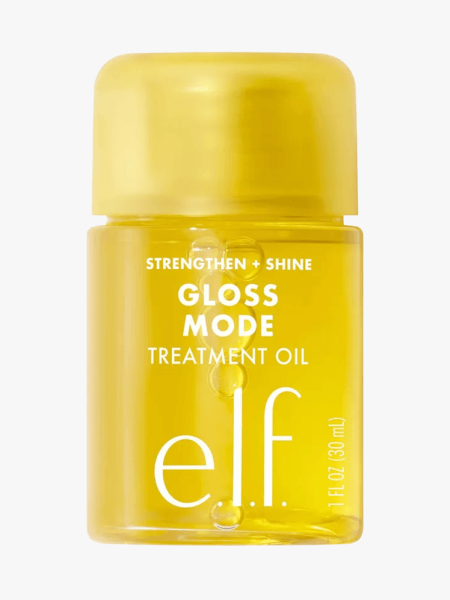 E.L.F. Cosmetics Gloss Mode Treatment Oil in branded component on a light gray background