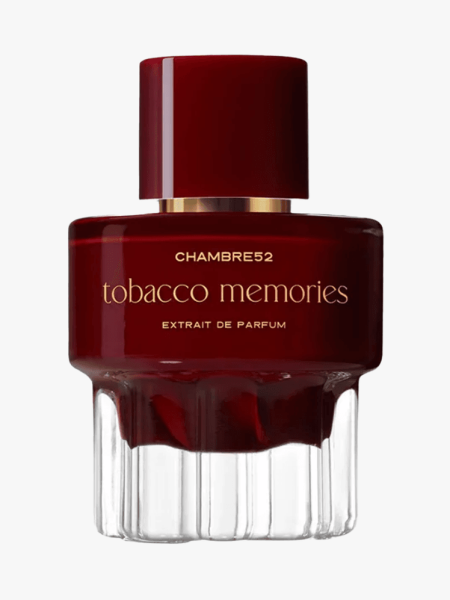 Chambre 52 Tobacco Memories Extrait de Parfum in branded component on a light gray background